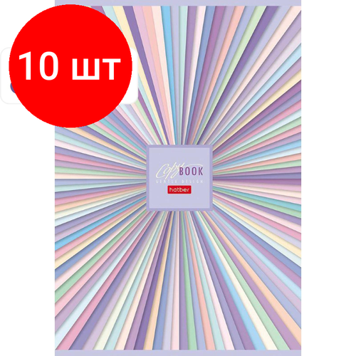 Комплект 10 штук, Тетрадь общая А4 96л клетка, обл. карт, скр, Gentle design 057368 комплект 10 штук тетрадь общая а4 48л клетка обл карт скр путешествие 066124