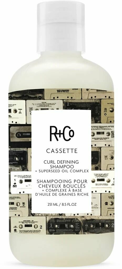 R+CO Шампунь для вьющихся волос Cassette Curl Shampoo + Superseed Oil Complex (251 мл)