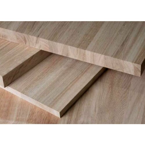 мебельный щит деревянный из дуба цельноламельный 40х600х1400 мм Мебельный щит дуб экстра цельный 40х250х800