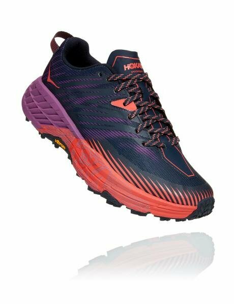 Кроссовки HOKA, полнота B, размер US7B/U5.5/EU38 2/3/JPN24, фиолетовый, синий