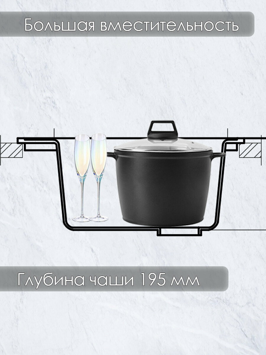 Кухонная мойка VIGRO VG103 белый - фото №4