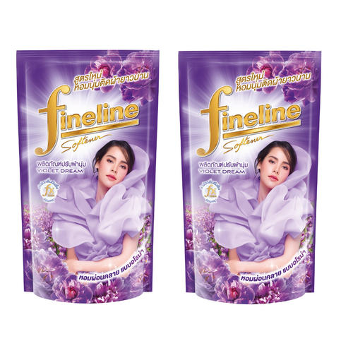 Fineline Кондиционер парфюмированный для белья Сиреневые грезы, 580 мл - 2 штуки