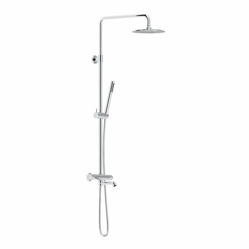 Damixa Scandinavian Pure 936810000 Душевая система  комплект с термостатическим смесителем с функцией наполнения ванны (хром)