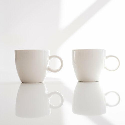 Чашки для эспрессо фарфоровые 60 мл 2 шт 431₽