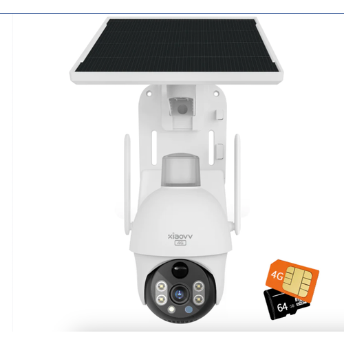 Уличная PTZ камера Xiaomi Xiaovv P15S LTE с солнечной батареей евроверсия 614800₽