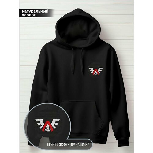 фото Худи hypnotica, размер l, черный