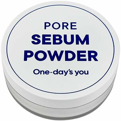 ONE-DAYS YOU Прозрачная матирующая рассыпчатая пудра для лица Pore Sebum Powder