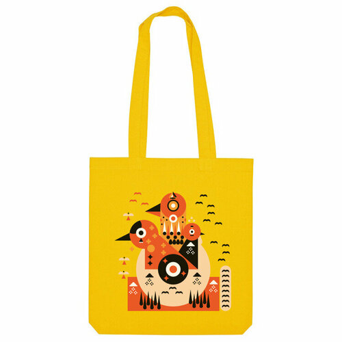 фото Сумка шоппер us basic, желтый