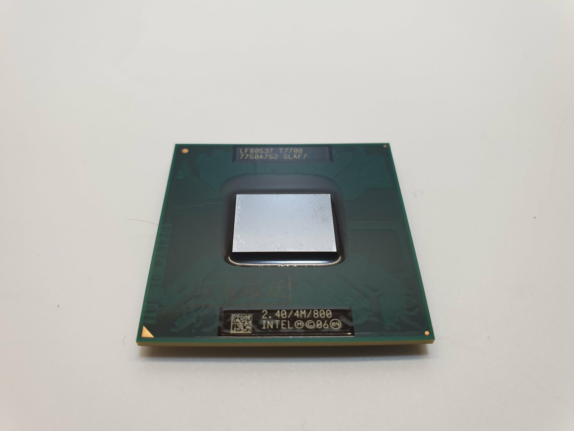 Процессор ноутбука Intel Core 2 Duo T7700, SLAF7