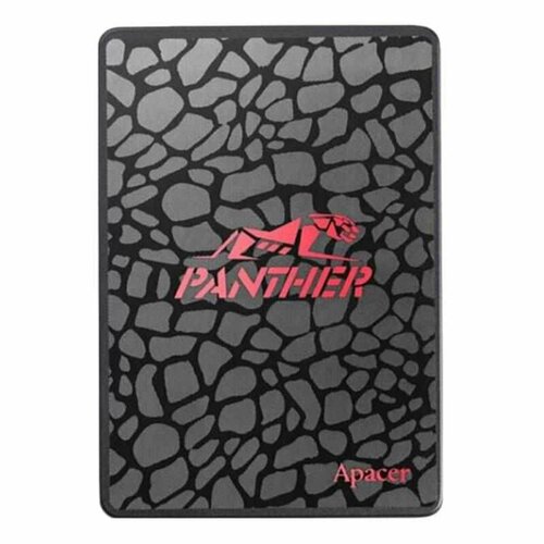 SSD накопитель Apacer Panther AS340 2.5 480GB SATA (AP480GAS340G-1) TLC твердотельный накопитель apacer panther 480 гб sata ap480gas340g 1