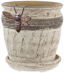 Фигурка декоративная Пчела - украшение навесное на кашпо