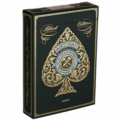 Карты игральные Artisans Black, 54 шт