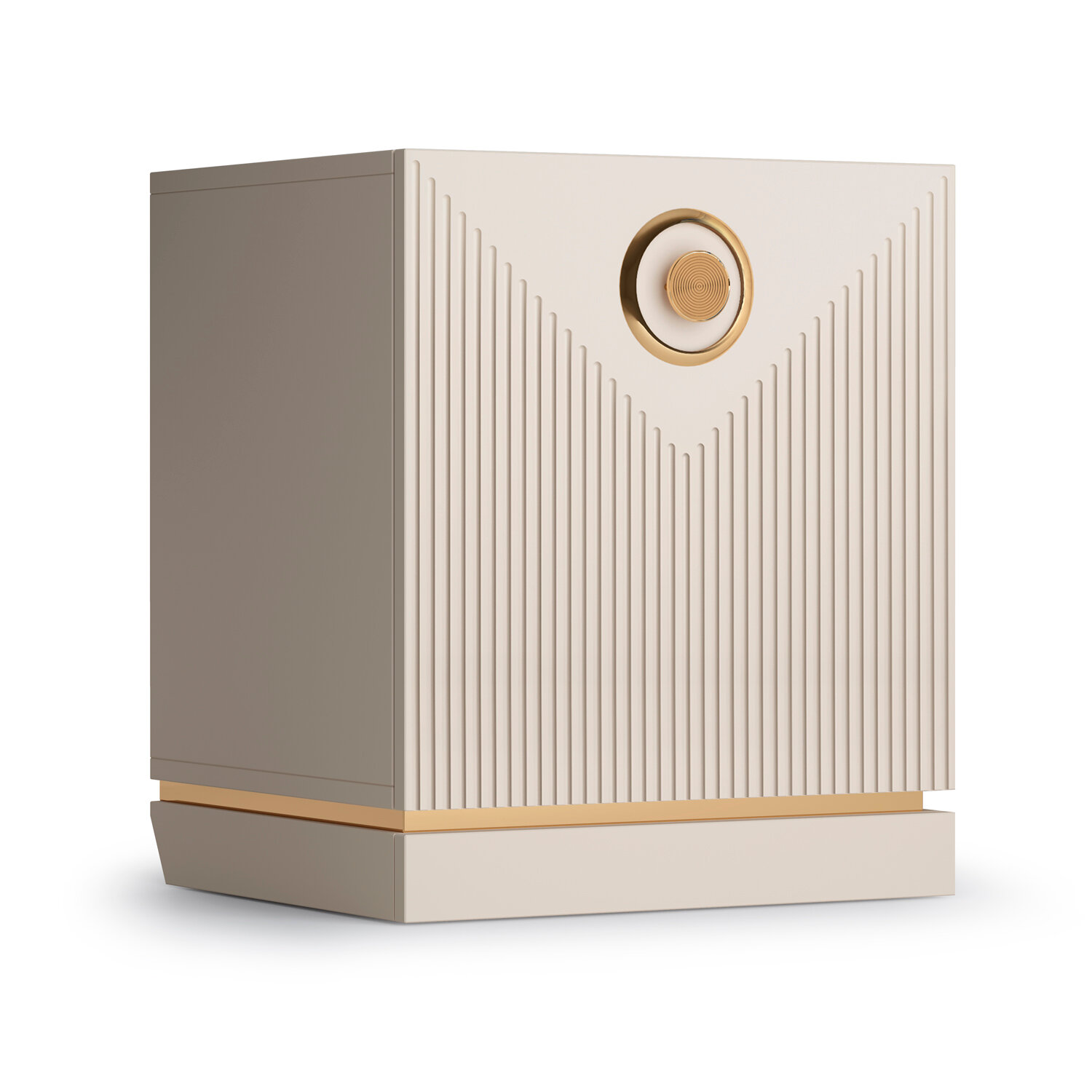 фото Тумба прикроватная Кураж Капри левая Сатин