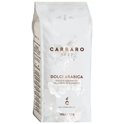 Кофе в зернах Carraro Dolci Arabica, 1 кг (Карраро)