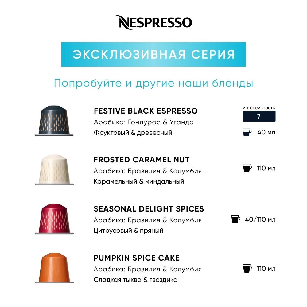 Кофе в капсулах Nespresso Chiaro, 10 кап. в уп. - фотография № 9