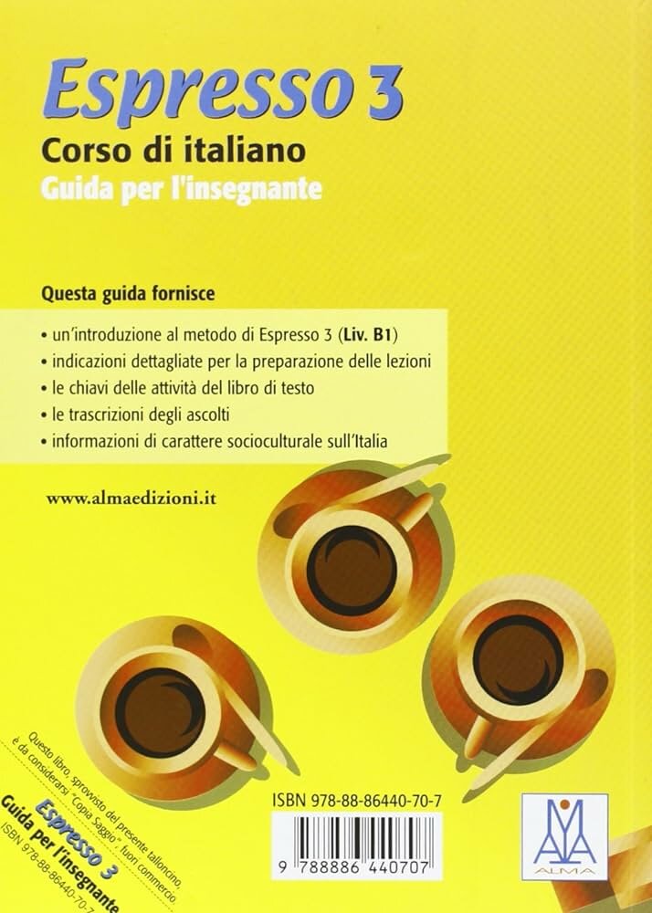 Книга Espresso 3 (Edizione aggiornata) - Guida per L'insegnante - фото №2