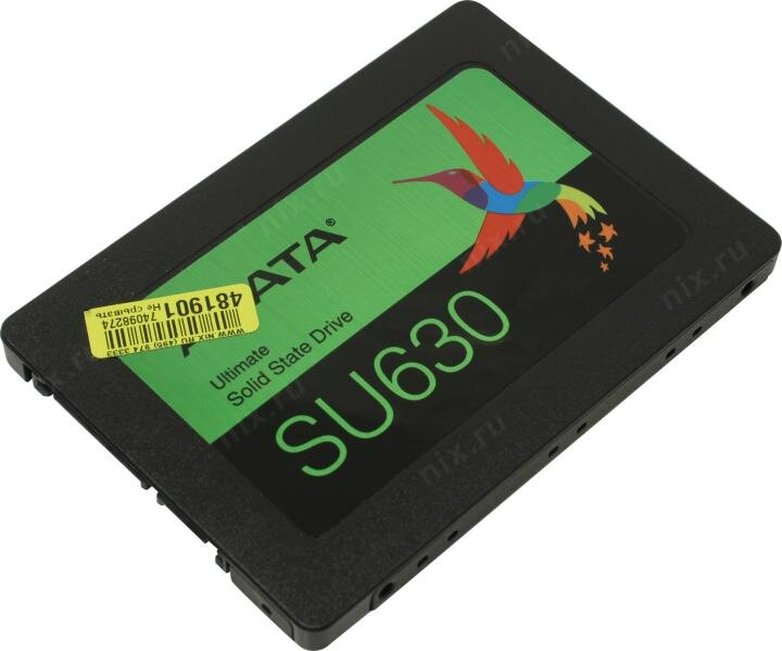 Накопитель SSD 2.5'' ADATA Ultimate SU630 1.92TB SATA 6Gb/s QLC 520/450MB/s IOPS 40K/65K MTBF 1.5M - фото №15