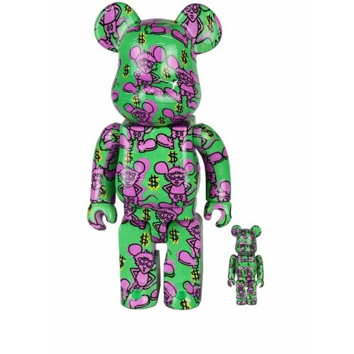 Набор коллекционных фигурок Medicom Toy Bearbrick Keith Haring