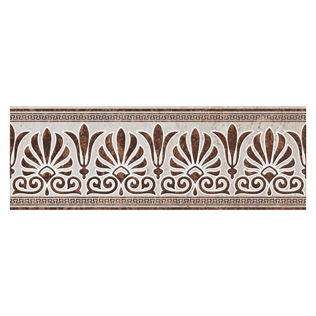 фото 010200000081 Селена коричневый бордюр 01 20х7