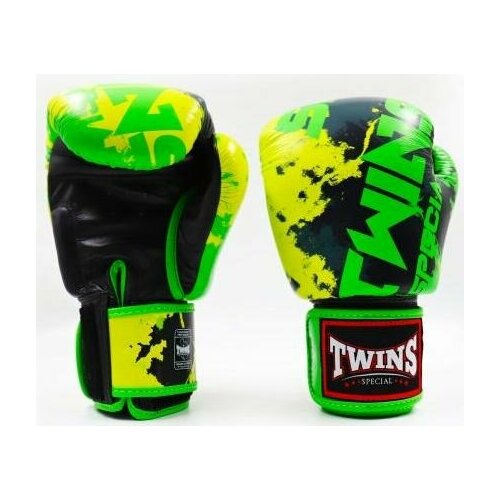 фото Боксерские перчатки twins fbgvl3-61 green 14oz twins special