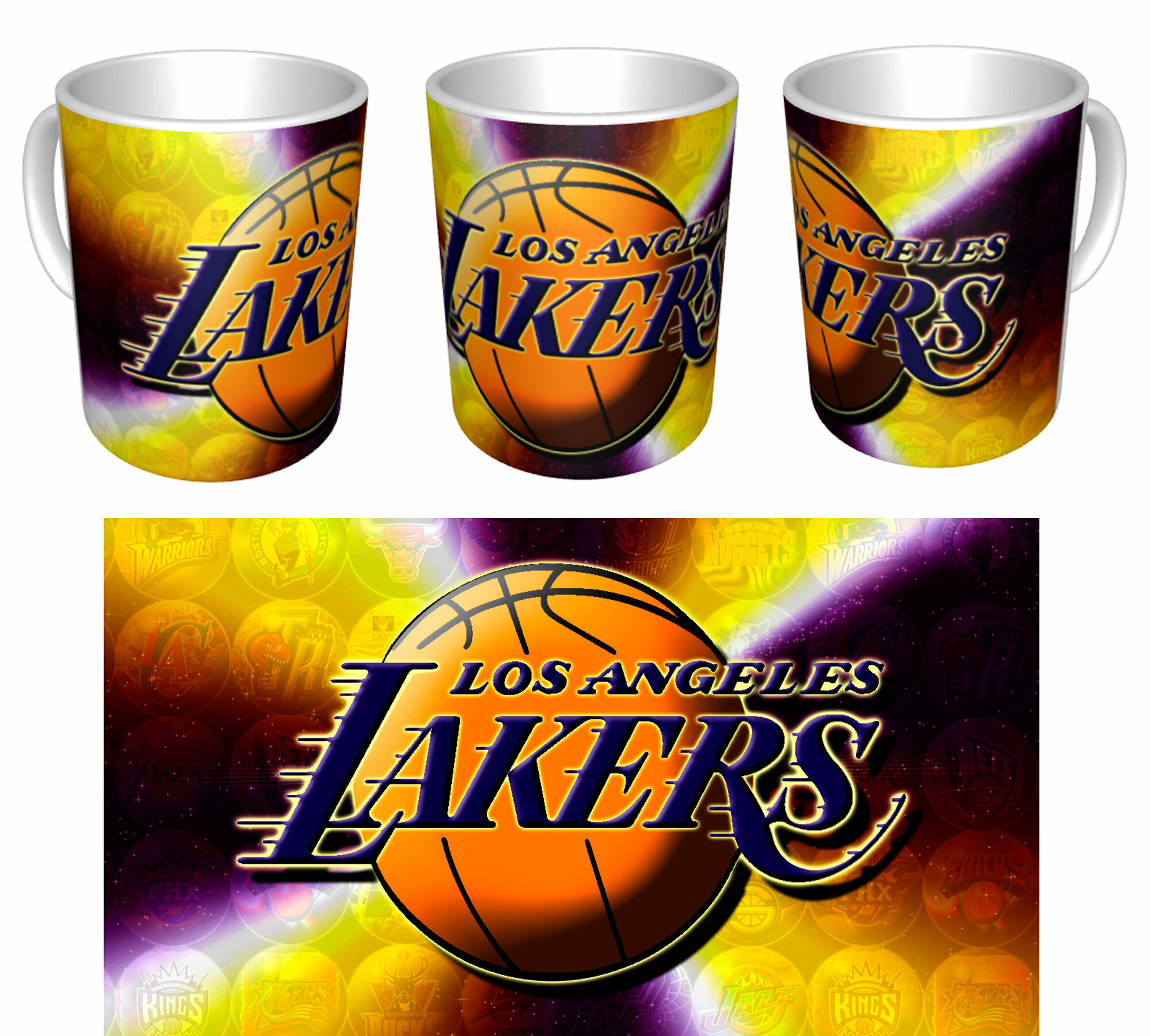 Кружка НБА Лос Анжелес Лэйкерс Los Angeles Lakers