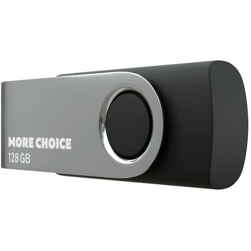 Флешка More Choice MF128-4 128 Гб usb 2.0 Flash Drive - черный