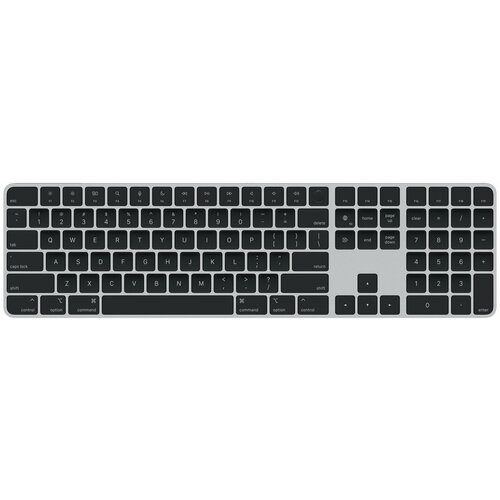 Беспроводная клавиатура Apple Magic Keyboard с Touch ID и цифровой панелью серыйчерный латиница MMMR3 70797₽