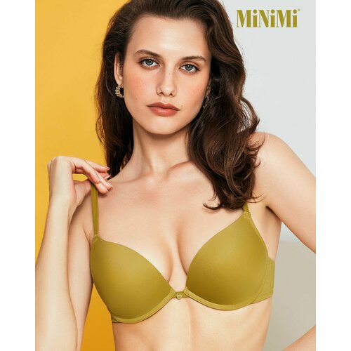 фото Бюстгальтер minimi, размер 70c, зеленый