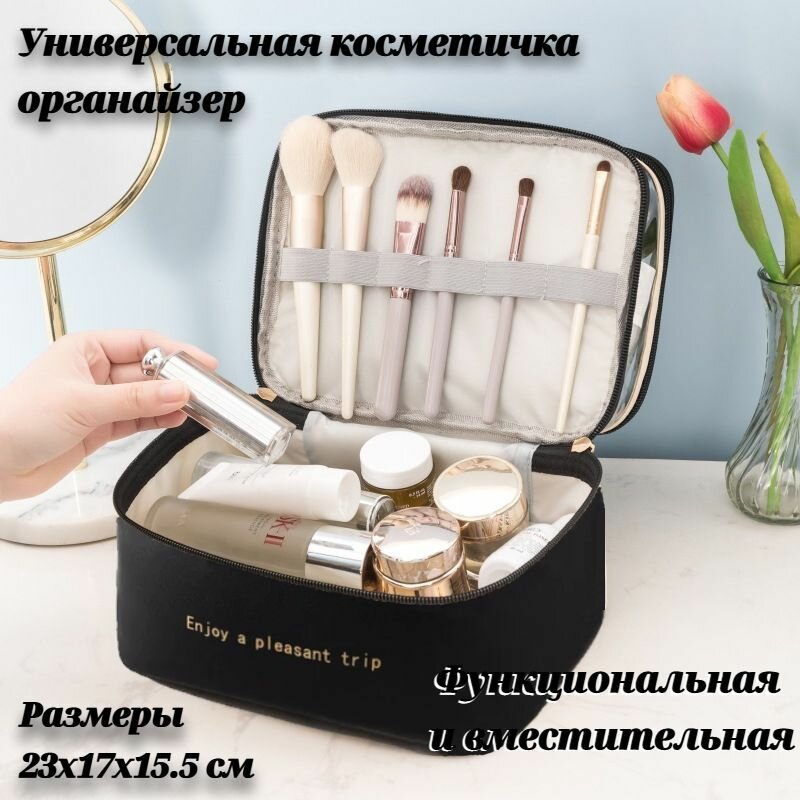 Косметичка 17х15.5х23 см