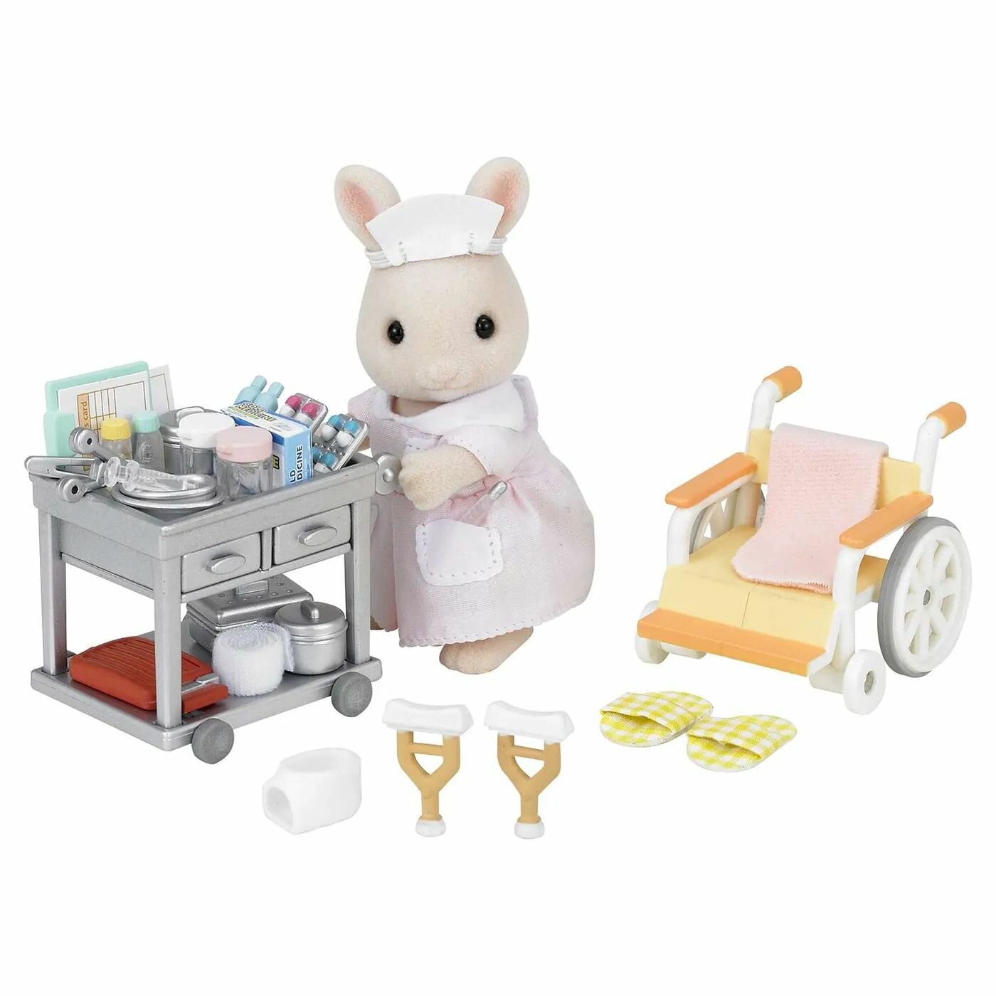 Игровой набор Sylvanian Families Медсесетра с аксессуарами - фото №13