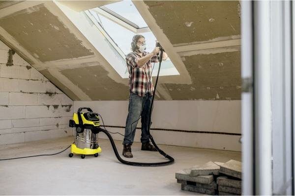 Промышленный пылесос Karcher WD 6 P S V-30/6/22/ жёлтый 1.628-360.0