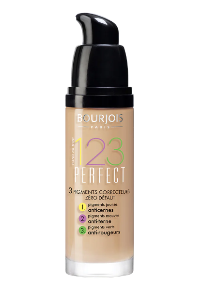 Bourjois Крем Тональный 123 Perfect New Товар Тон 53 светлый бежевый BCM Cosmetique SA - фото №8