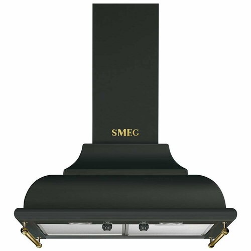 Вытяжка Smeg KC16AOE отвод циркуляция 820 м ч 275 Вт черная 15999000₽