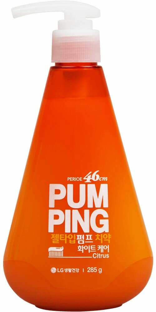 Зубная паста отбеливающая PERIOE Whitening Pumping Toothpaste 285 г