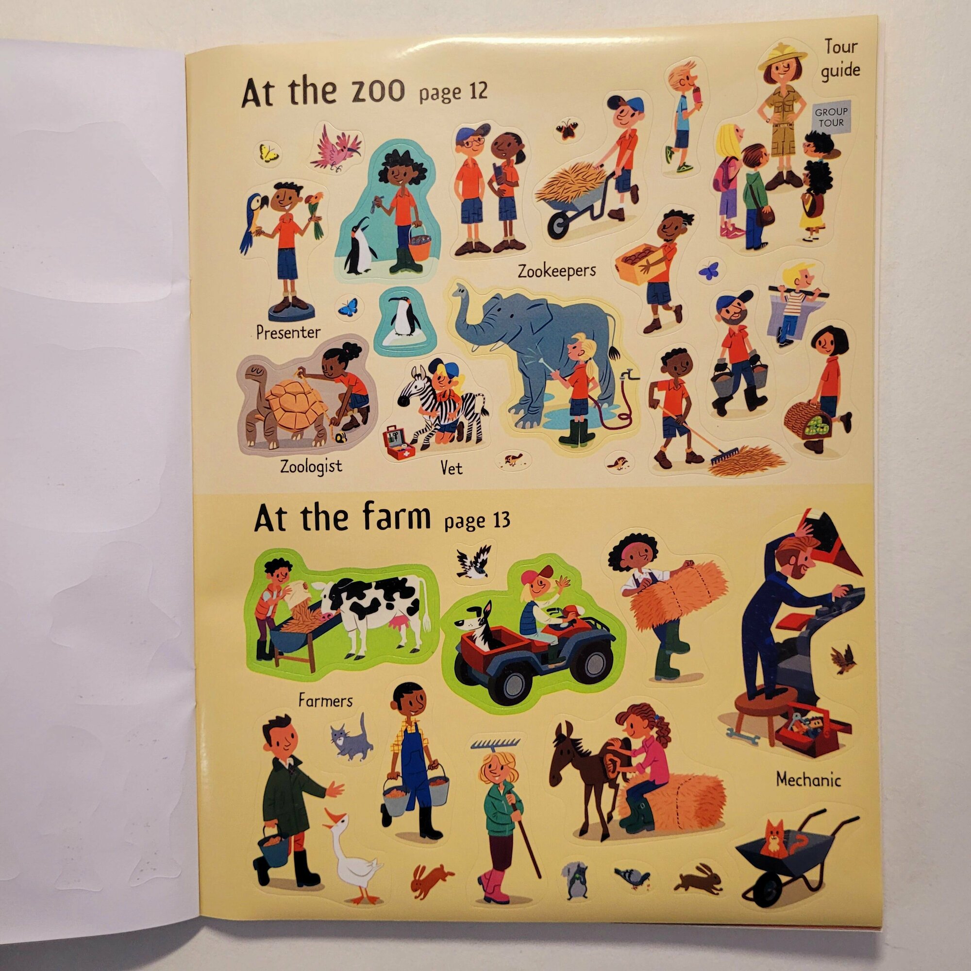 First Sticker Book. Jobs (Watson Hannah) - фото №10