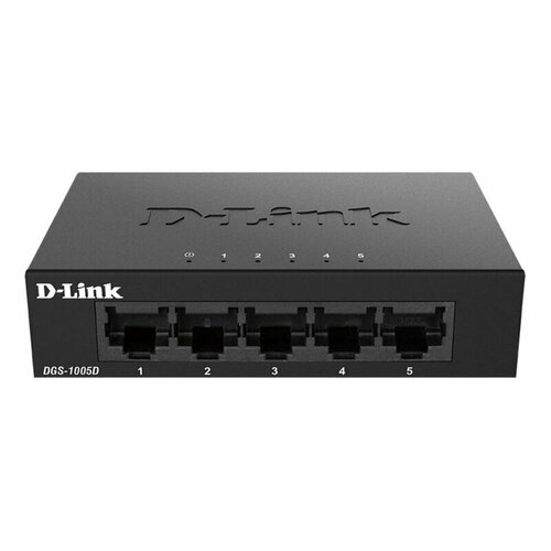 Коммутатор D-Link L2 Unmanaged Switch 5x101001000Base-T DGS-1005DJ2A 1517358 204000₽