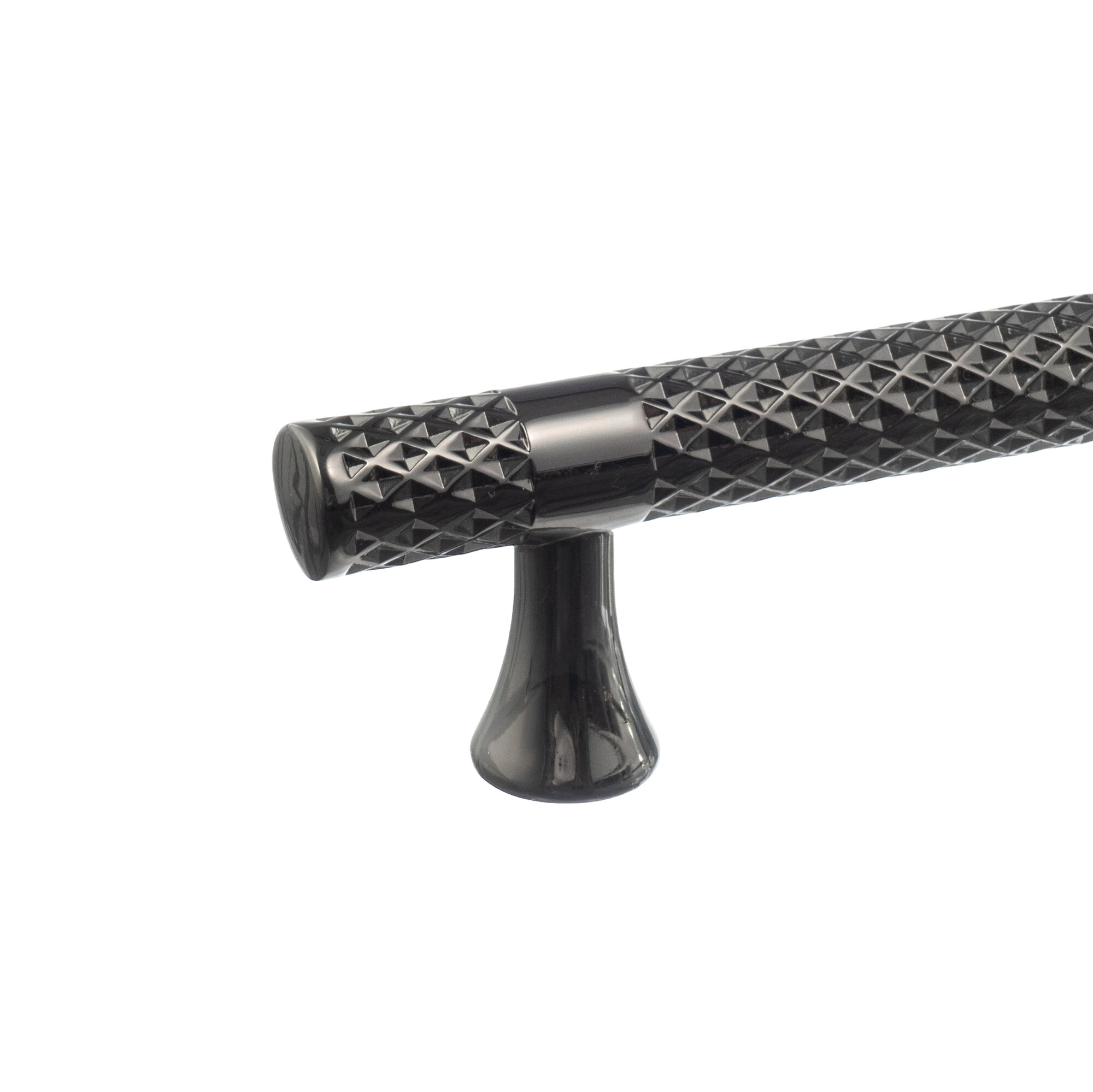 Ручка-рейлинг мебельная "бриз", 233 (192 мм), черный, 1 шт. - фотография № 3