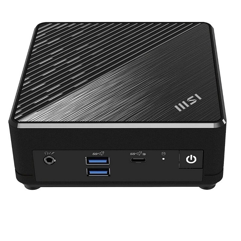 MSI Cubi N ADL-016BRU (936-B0A911-040) slim N200 (1) UHDG noOS GbitEth WiFi BT 65W black