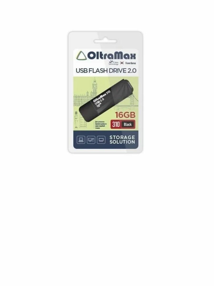 USB флеш накопитель OM-16GB-310-Black