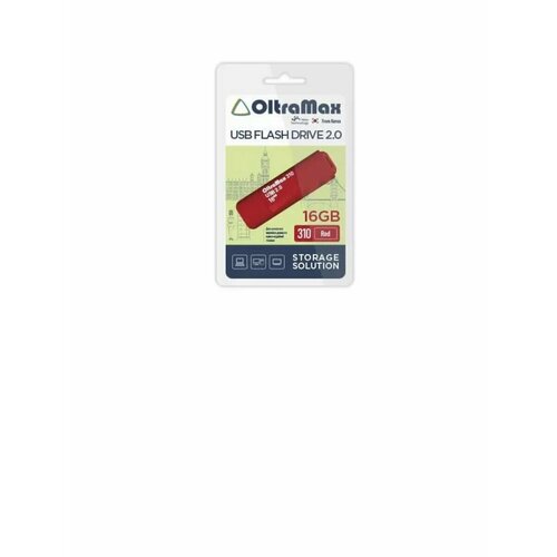 USB флеш накопитель OM-16GB-310-Red oltramax om 16gb 50 dark cyan 2 0