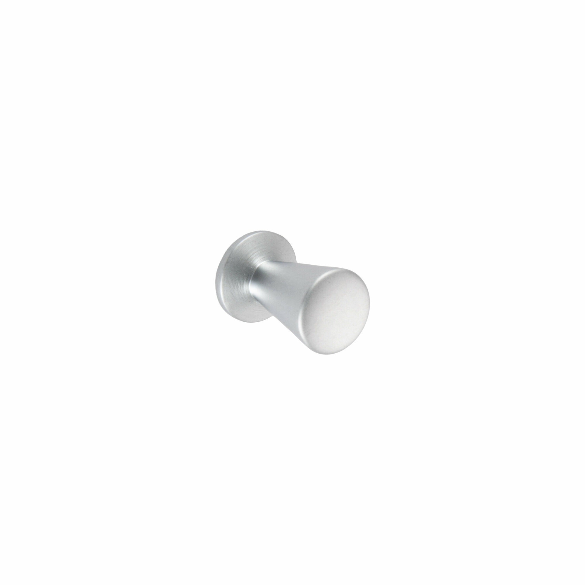 Мебельная ручка-кнопка EDSON 1172 SATIN CHROME (комплект 2 штуки) | матовый хром