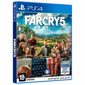 Видеоигра Far cry 5 PS4/PS5 Издание на диске, русская версия.