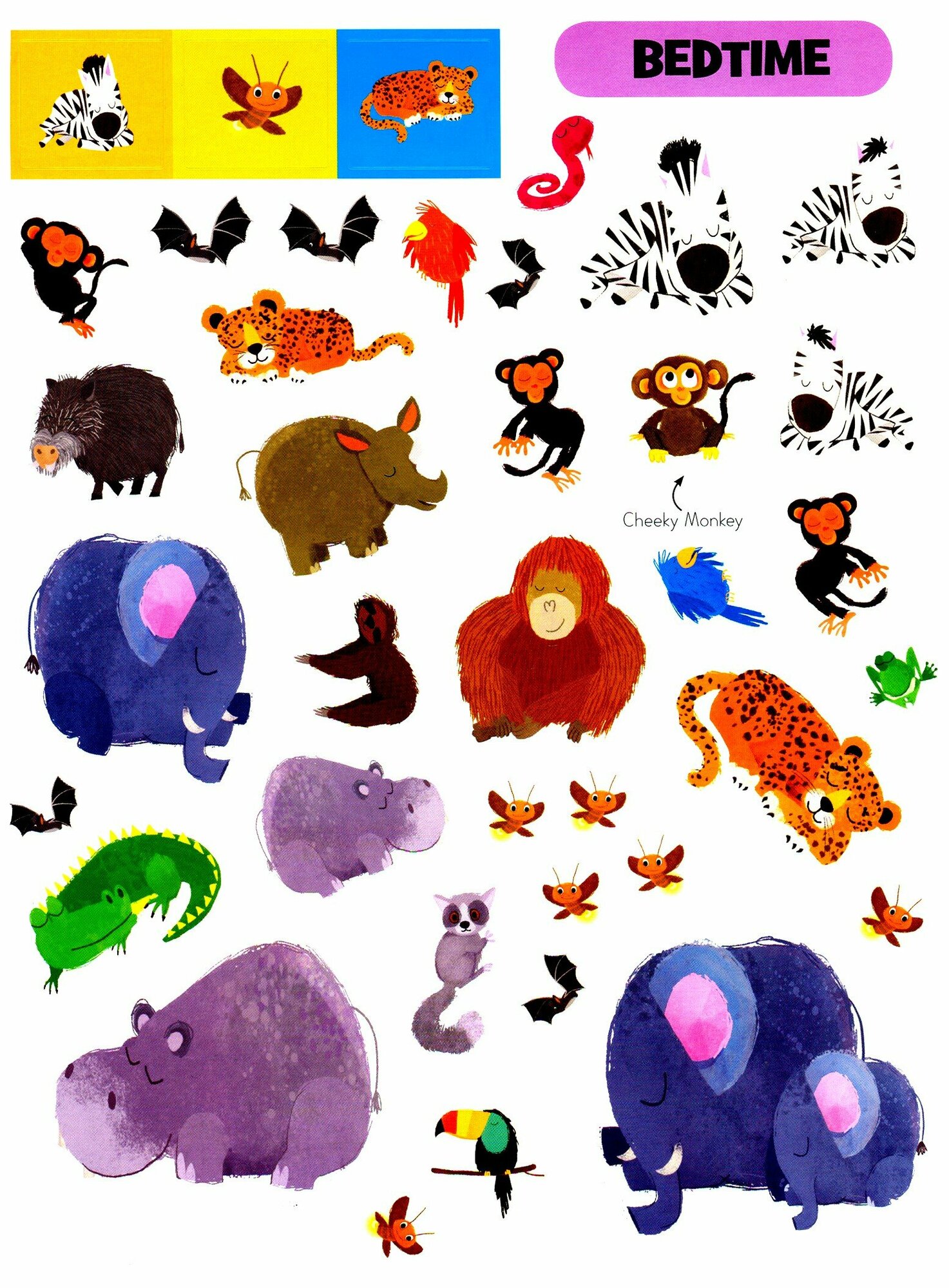 In the Jungle: Funtime Sticker Activity Book - фото №2