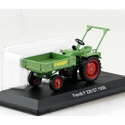 Трактор FENDT F220gt Tractor Truck 1958, масштабная модель коллекционная kids rc truck 1 43 cargo truck toys electronics construction vehicles toy with light realistic design rc tractor remote control trailer ideal birthda