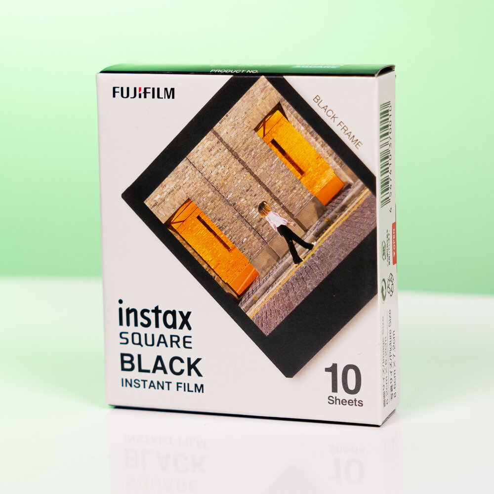 Картридж фотопленка Fujifilm Instax Square Black (10 снимков черная рамка)