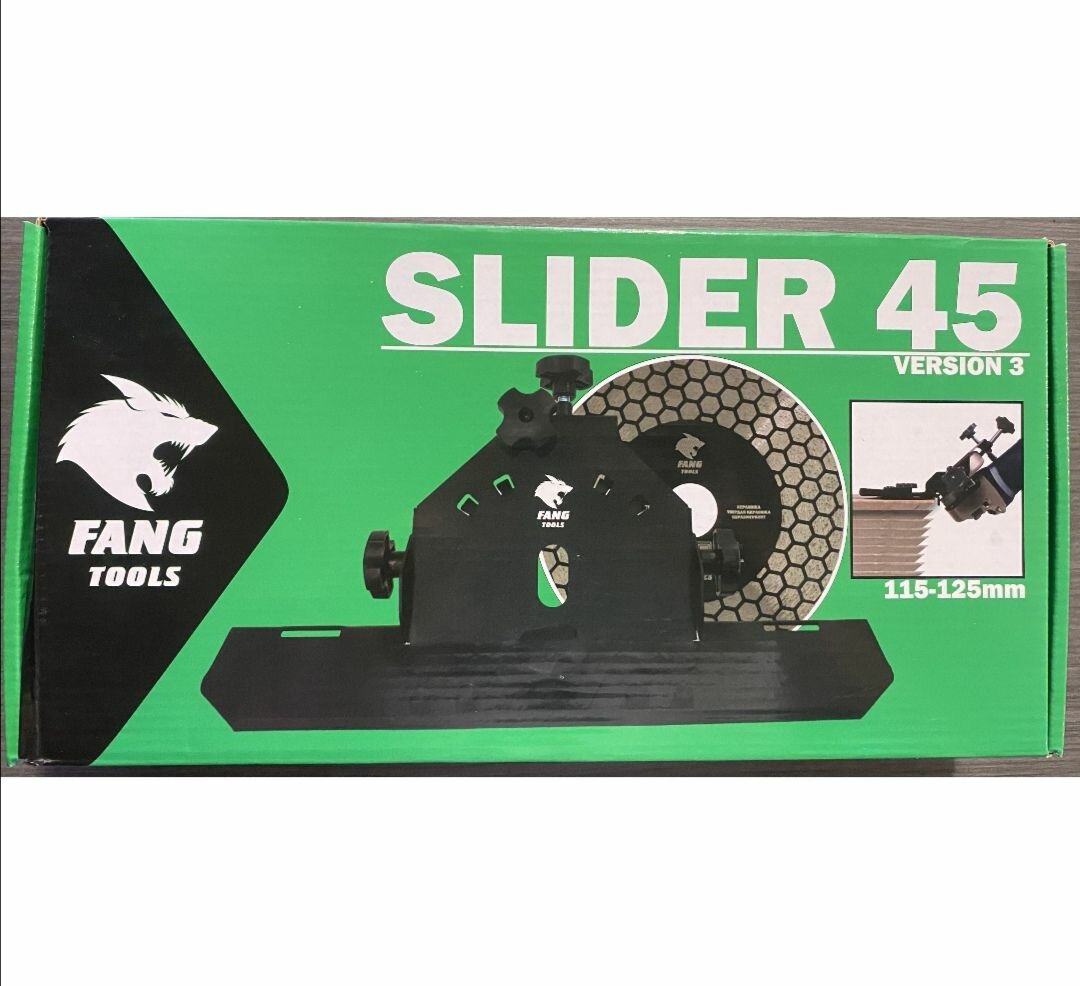 Насадка для УШМ (болгарку) для резки плитки под углом Slider 45 FANG TOOLS