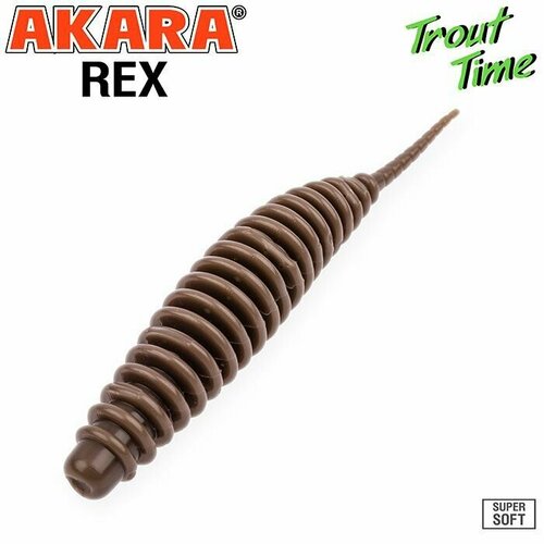 силиконовая приманка akara trout time knout 2 5 cheese 10 шт 458 Силиконовая приманка Akara Trout Time REX 2 Cheese 458 (10 шт.)