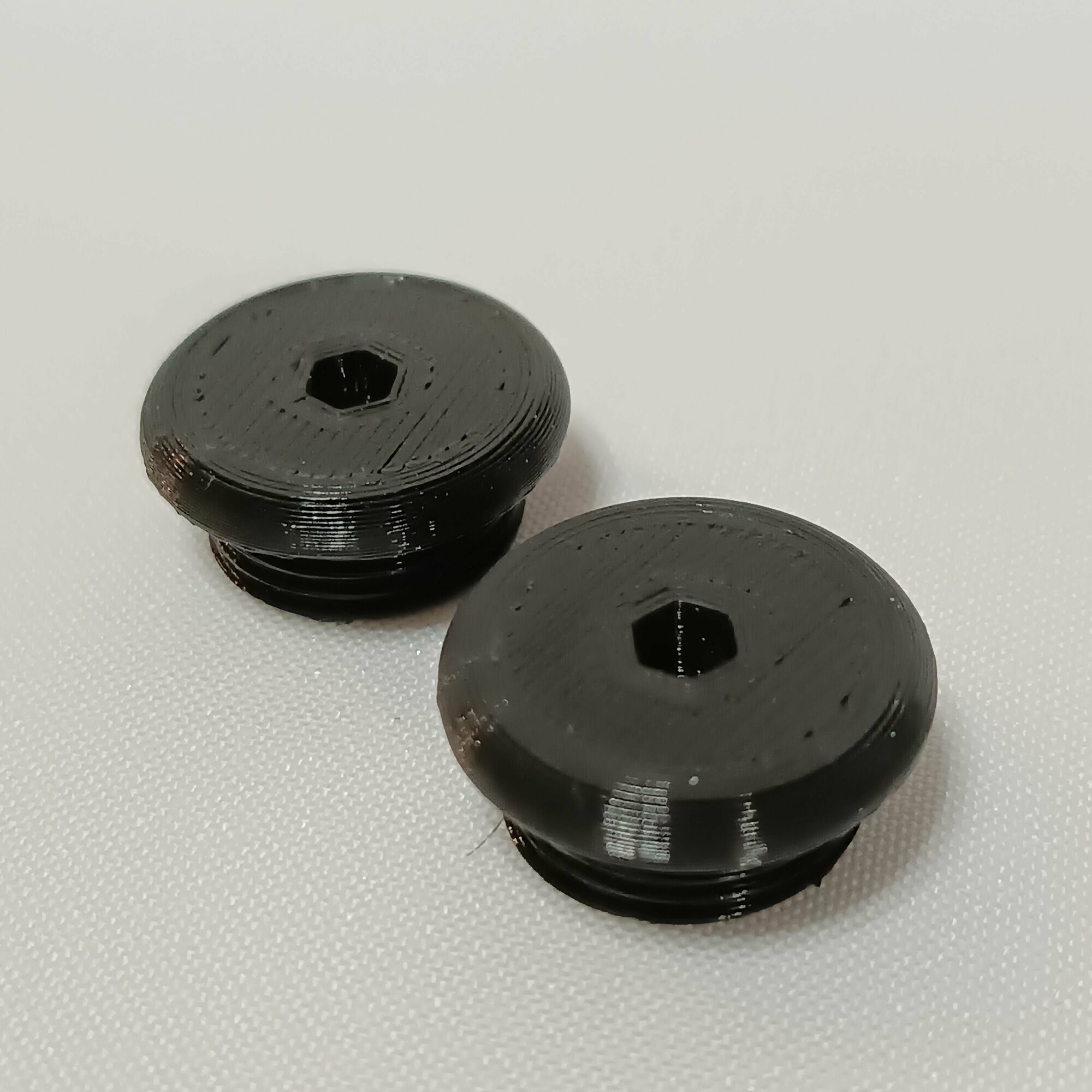 Заглушки для руля электросамоката Kugoo S3 pro черные