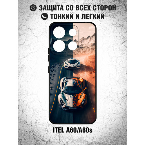 Чехол для Itel A60/A60s DF itCase-10 (black) / Чехол для Итель А60 / А60эс DF itCase-10 (black) Art1016