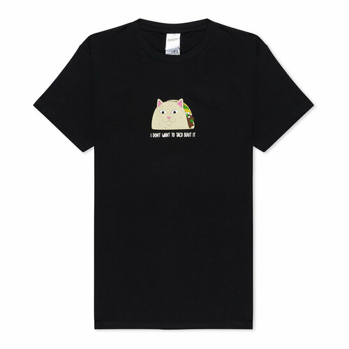 Футболка RIPNDIP, размер XL, черный мужская футболка ripndip caterpillar garden чёрный размер xl